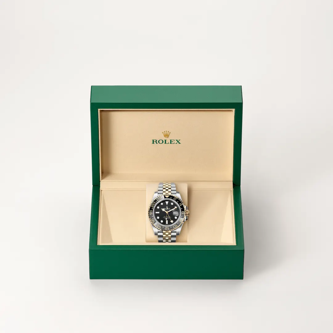 Rolex 
GMT-MASTER II
Oyster, 40 mm, Oystersteel and yellow gold
M126713GRNR-0001