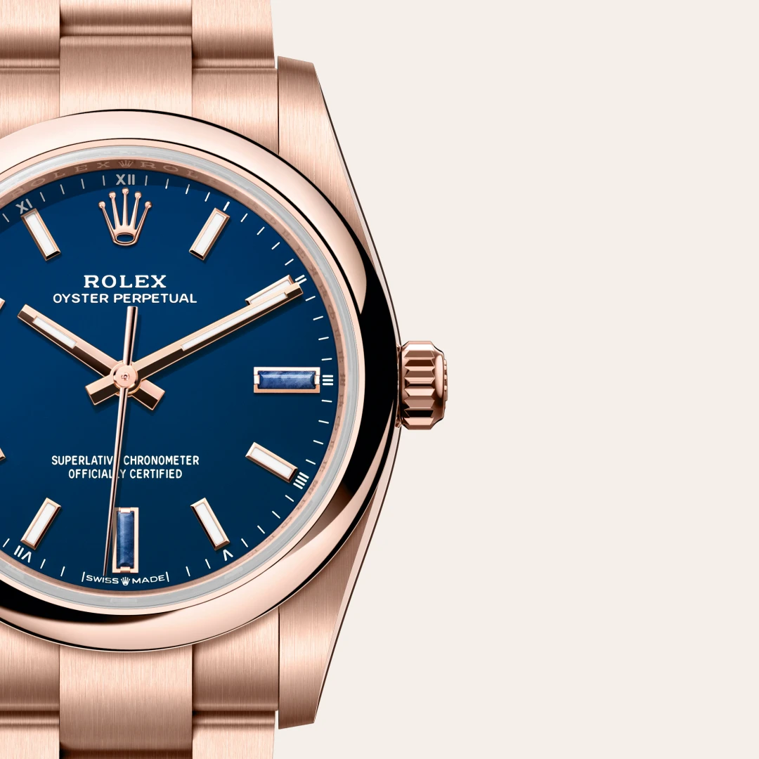 Rolex Oyster Perpetual 34
Oyster, 34 mm, Everose gold
M124205-0002