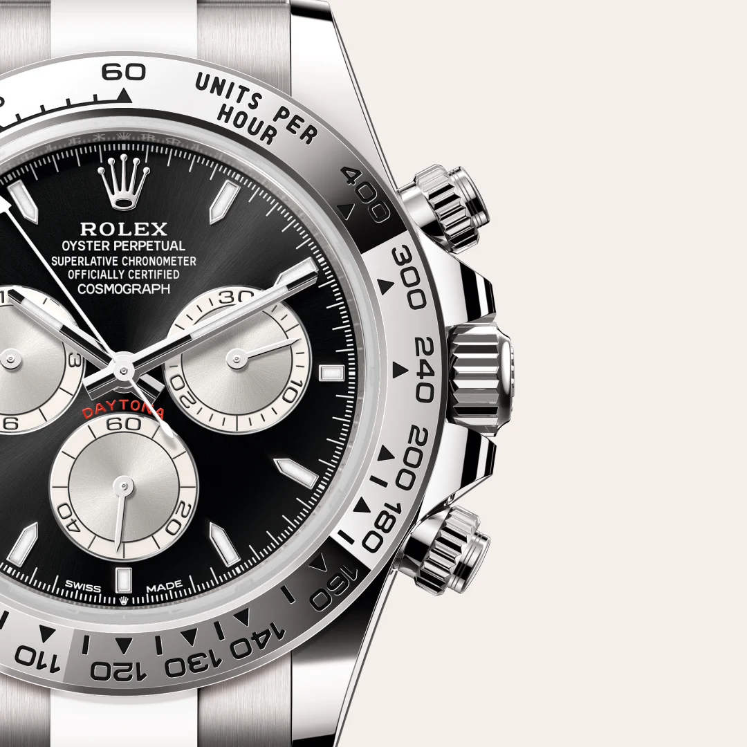 Rolex 
COSMOGRAPH DAYTONA
Oyster, 40 mm, white gold
M126509-0001
