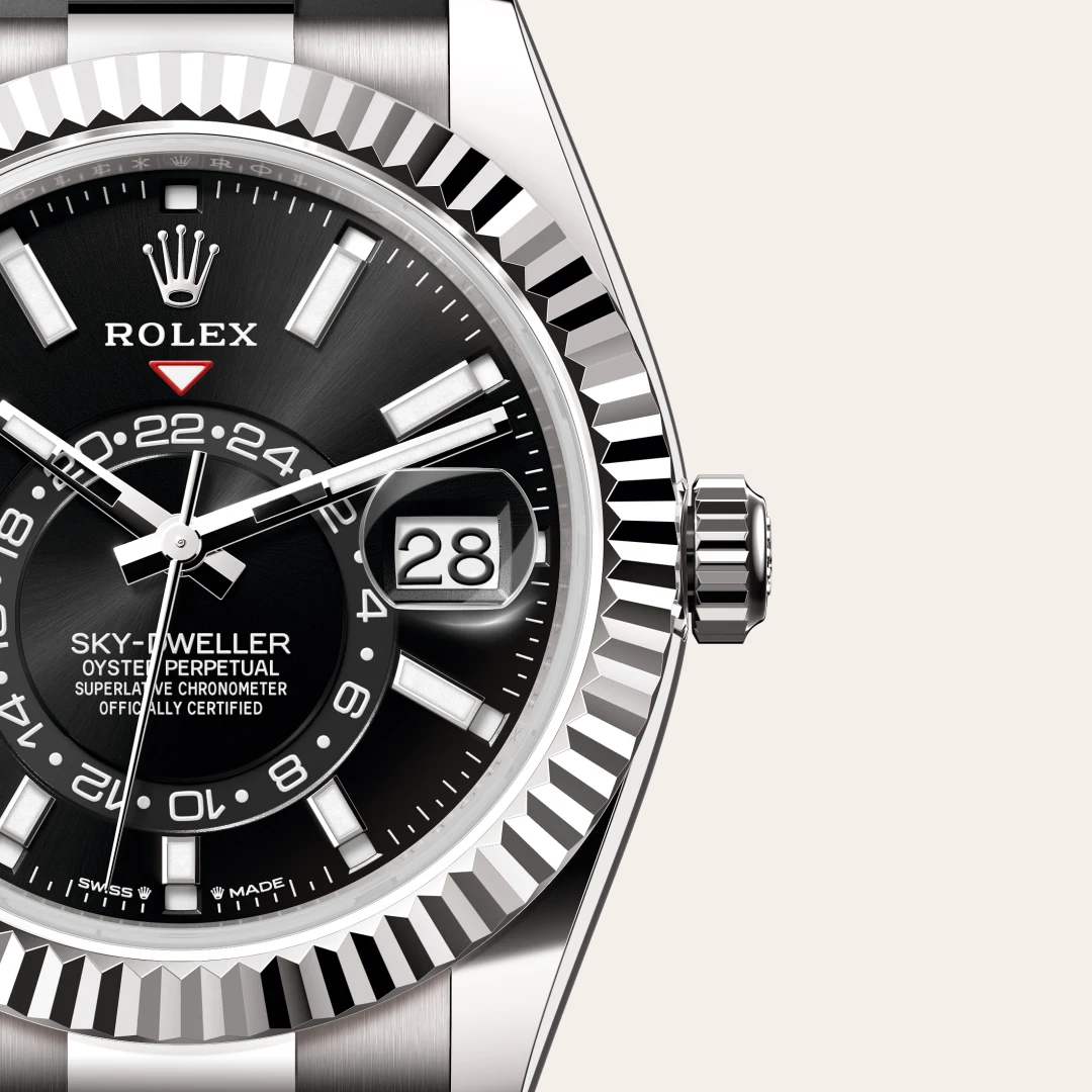 Rolex 
SKY-DWELLER
Oyster, 42 mm, white gold
M336239-0002