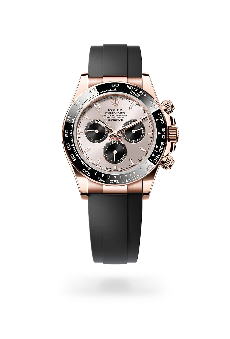Rolex 
COSMOGRAPH DAYTONA
Oyster, 40 mm, Everose gold
M126515LN-0006