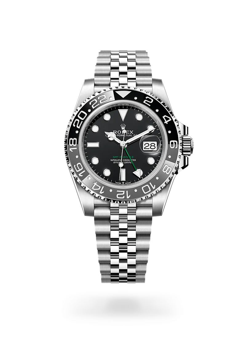Rolex 
GMT-MASTER II
Oyster, 40 mm, Oystersteel
M126710GRNR-0003