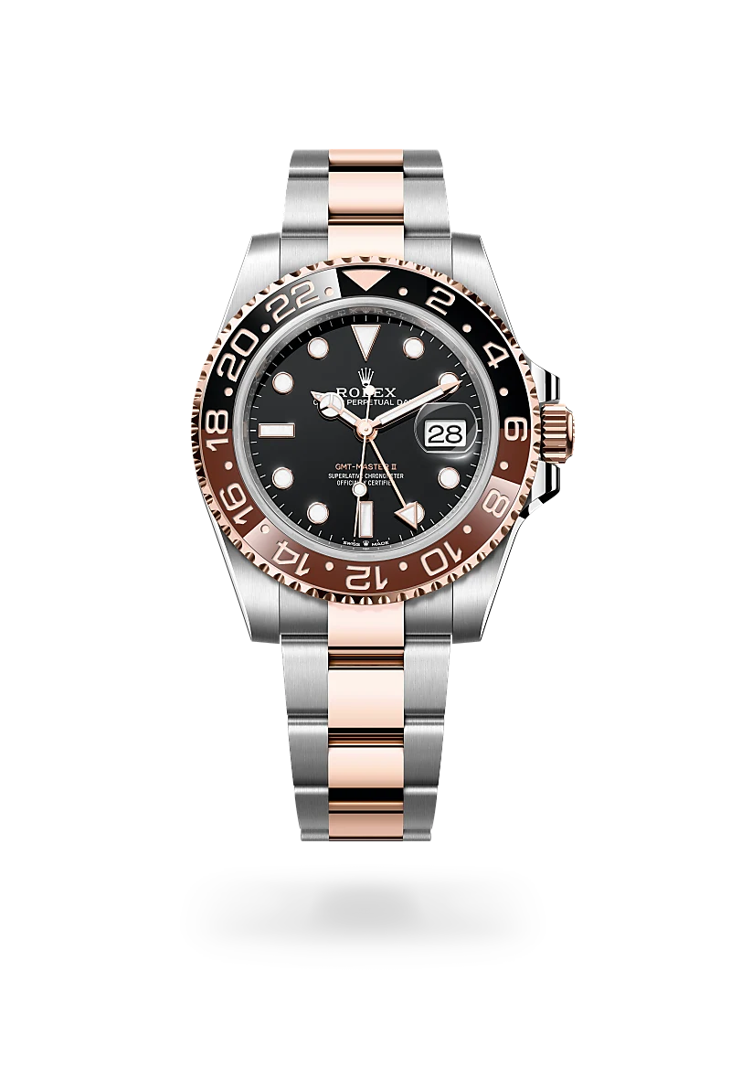 Rolex 
GMT-MASTER II
Oyster, 40 mm, Oystersteel and Everose gold
M126711CHNR-0002