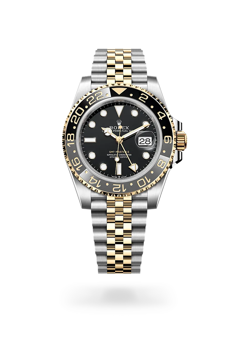 Rolex 
GMT-MASTER II
Oyster, 40 mm, Oystersteel and yellow gold
M126713GRNR-0001
