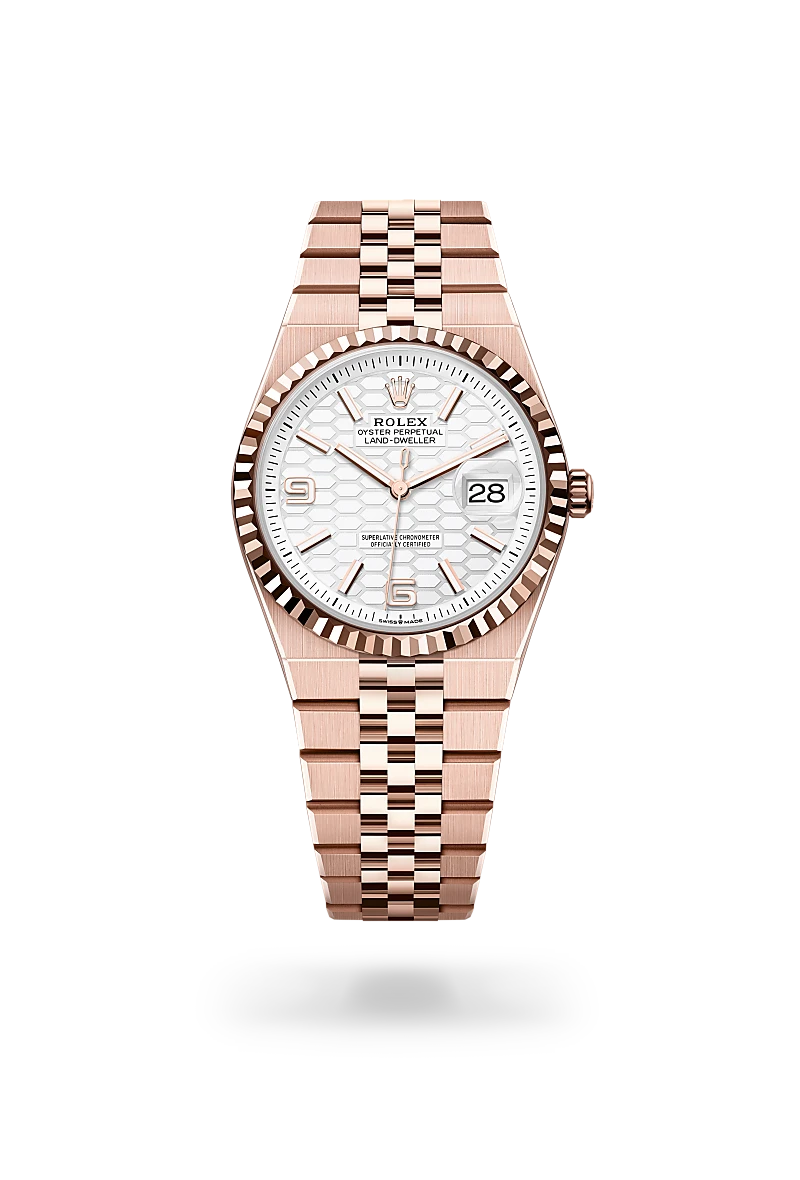 Rolex 
Land-Dweller 36
Oyster, 36 mm, Everose gold
M127235-0001