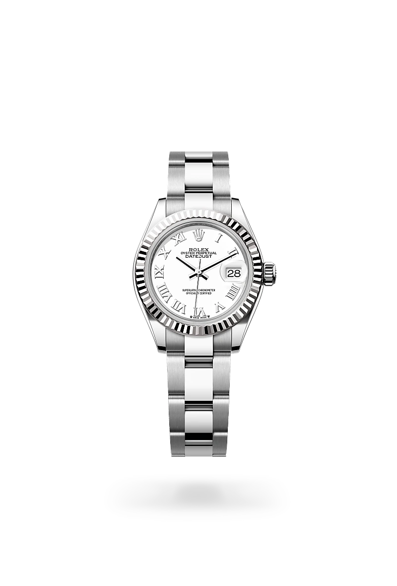 Rolex 
LADY-DATEJUST
Oyster, 28 mm, Oystersteel and white gold
M279174-0020