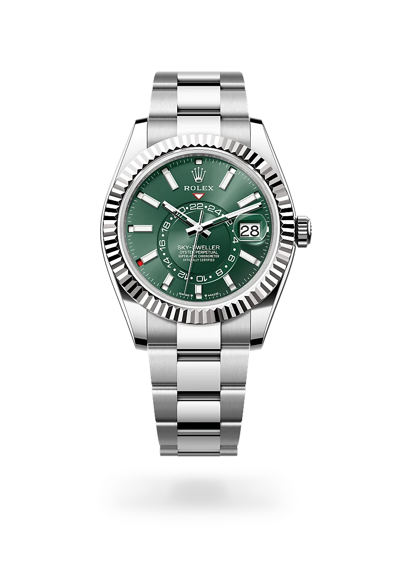 Rolex 
SKY-DWELLER
Oyster, 42 mm, Oystersteel and white gold
M336934-0001