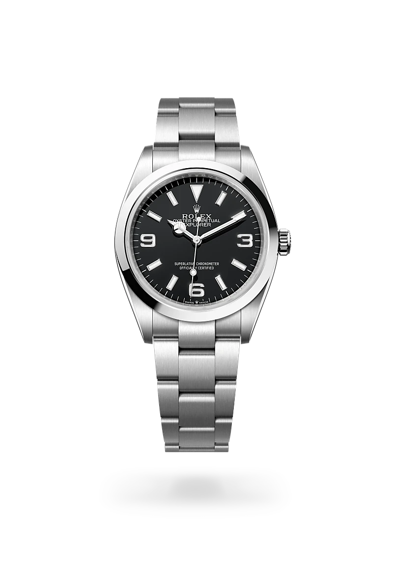 Rolex 
EXPLORER
Oyster, 36 mm, Oystersteel
M124270-0001