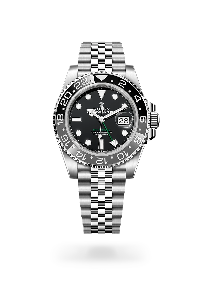 Rolex 
GMT-MASTER II
Oyster, 40 mm, Oystersteel
M126710GRNR-0003