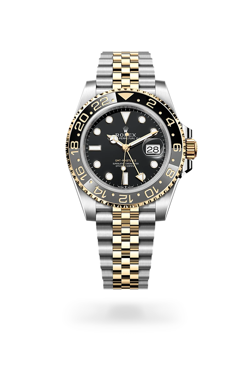 Rolex 
GMT-MASTER II
Oyster, 40 mm, Oystersteel and yellow gold
M126713GRNR-0001