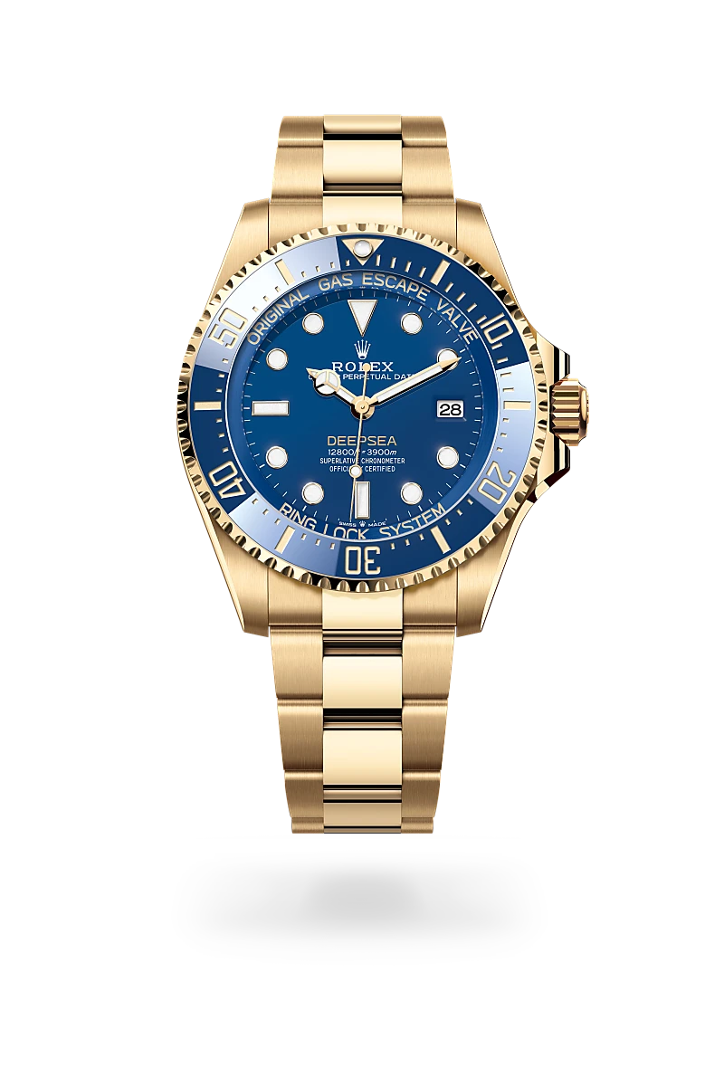 Rolex 
DEEPSEA
Oyster, 44 mm, yellow gold
M136668LB-0001