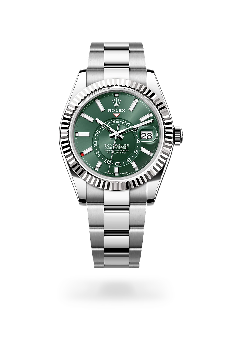 Rolex 
SKY-DWELLER
Oyster, 42 mm, Oystersteel and white gold
M336934-0001