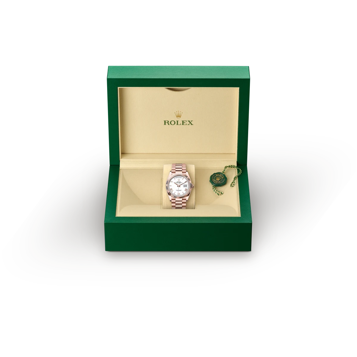 Rolex 
DAY-DATE
Oyster, 36 mm, Everose gold
M128235-0070