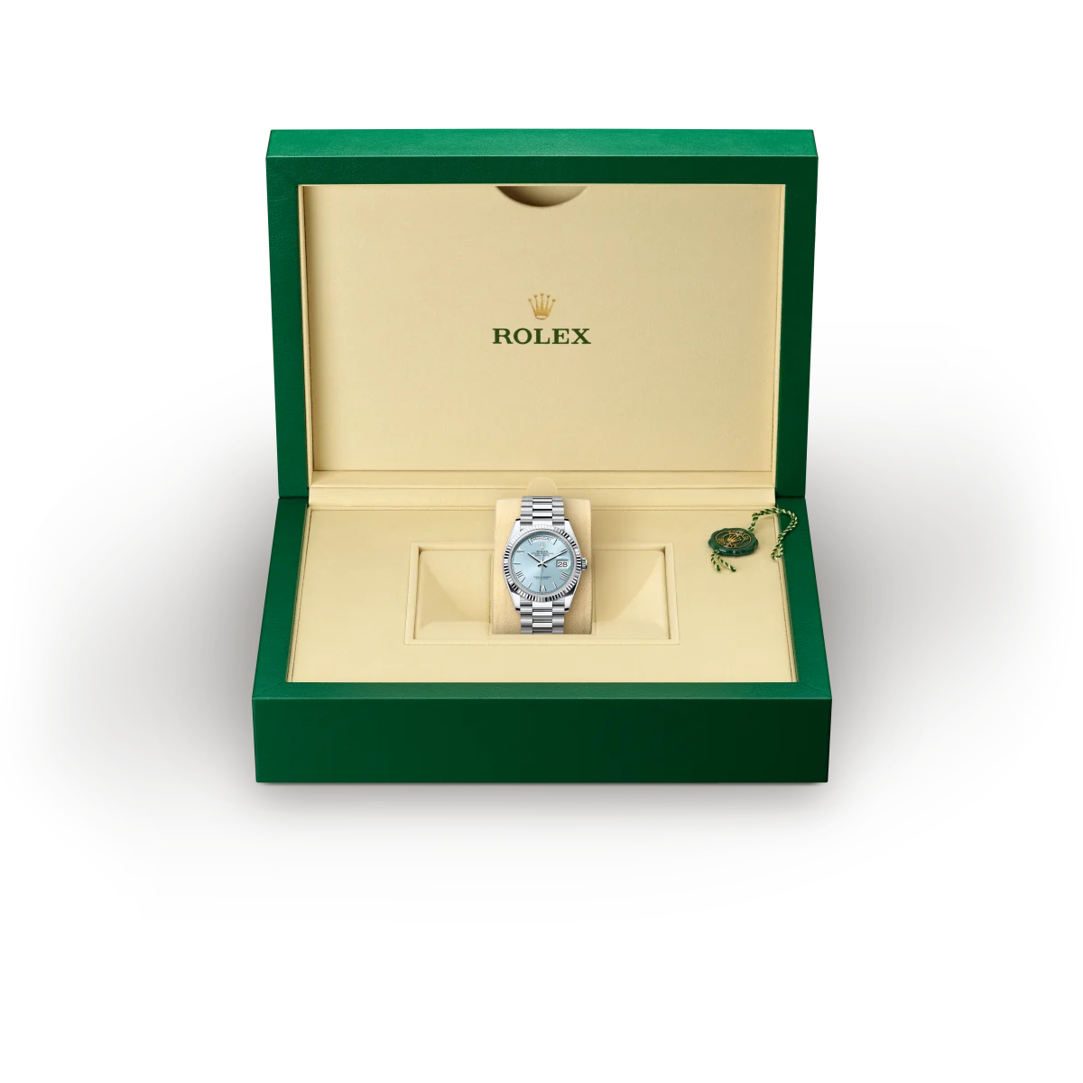 Rolex 
DAY-DATE
Oyster, 36 mm, platinum
M128236-0018